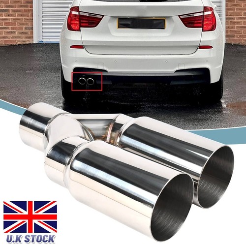 Twin straight cut exhaust - twin,