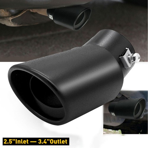Car bend exhaust pipe tip - car, rear