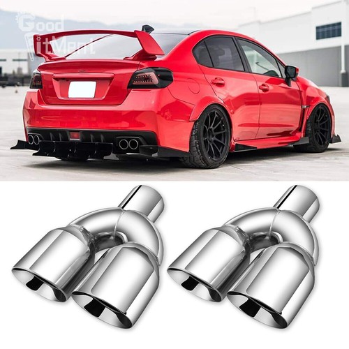 Dual exhaust pipe tip 5 - 2x, 2.5"