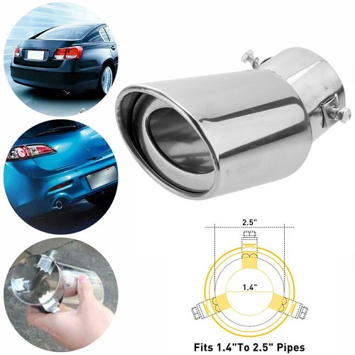 Dual exhaust pipe tip - exhaust, rear
