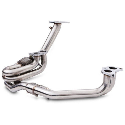Stainless exhaust header - stainless,